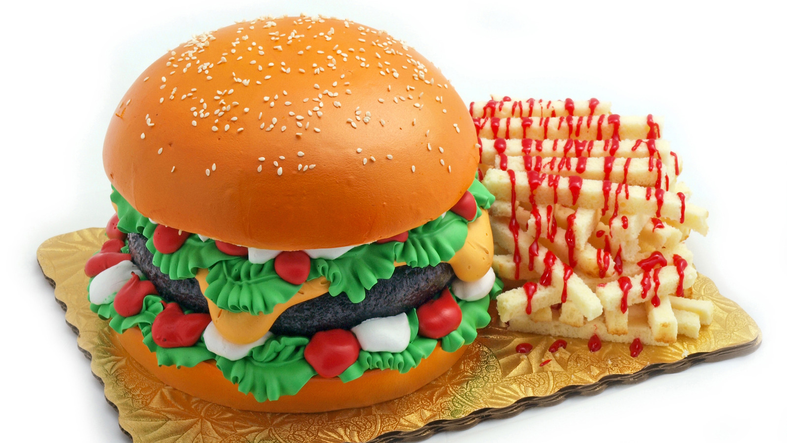 Realistic Burger Cake with Natalie Sideserf • Avalon Cakes Online School