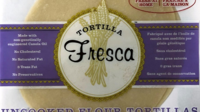 Tortilla Fresca uncooked tortillas