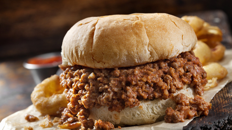 sloppy Joe sandwich