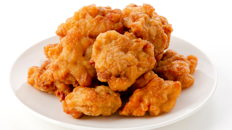 Crispy fried chicken