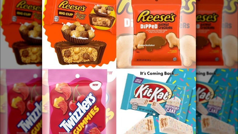 Candy combinations from The Hershey Co.