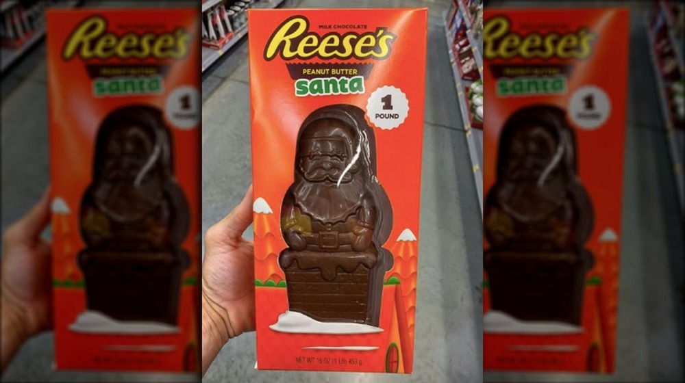 Reese's giant Santa box