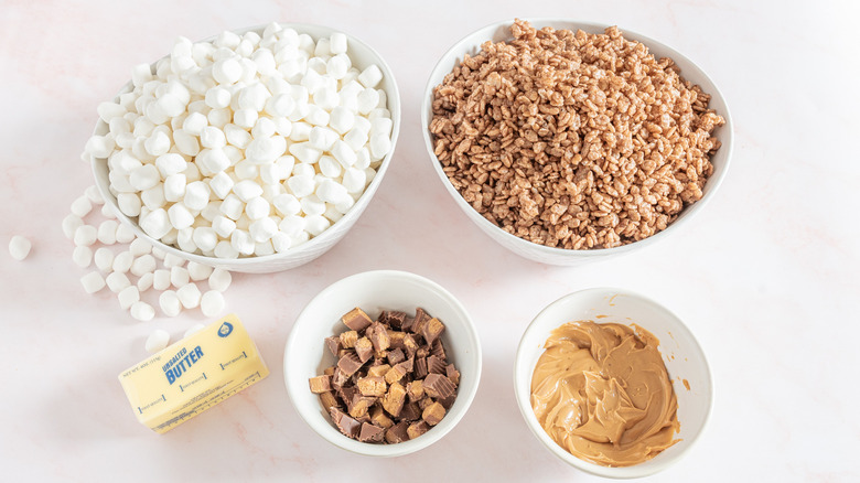 Reese's Rice Krispie Treats ingredients