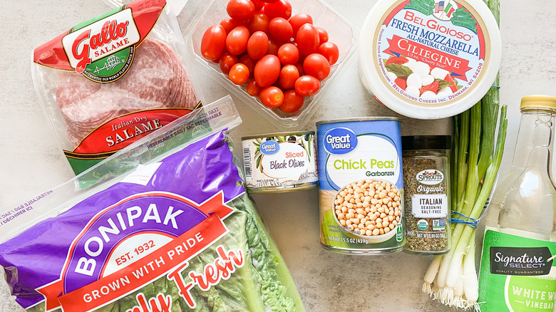 Italian chopped salad ingredients