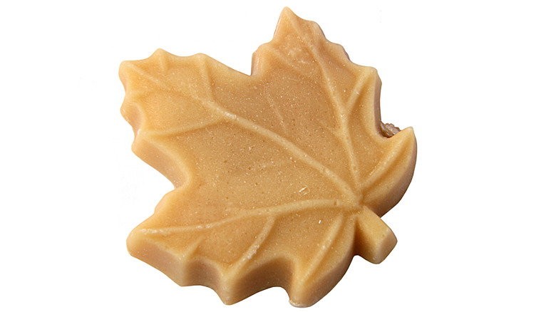 Maple sugar candy