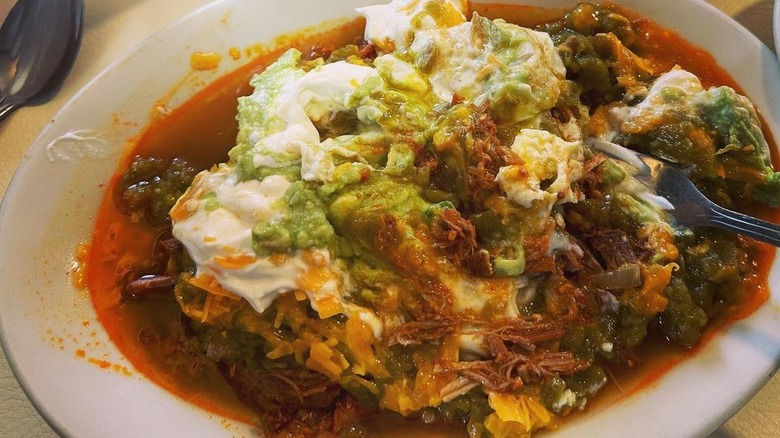 carne adovada in a bowl