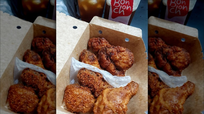 Bonchon fried chicken