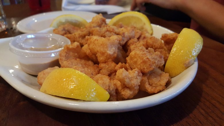 fried alligator