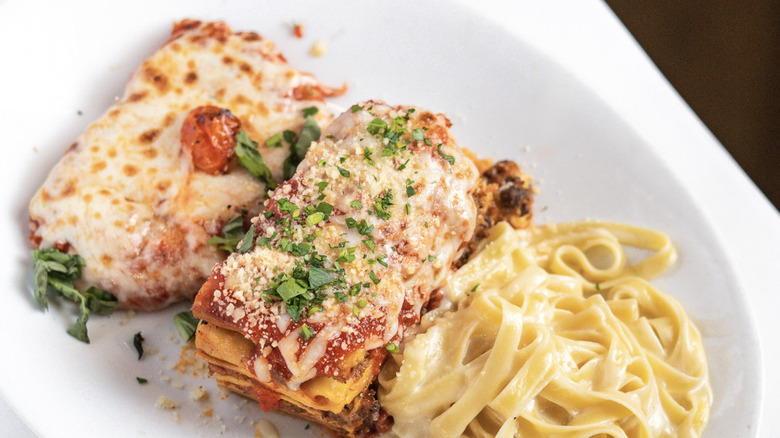 Romano's Macaroni Grill chicken parmesan