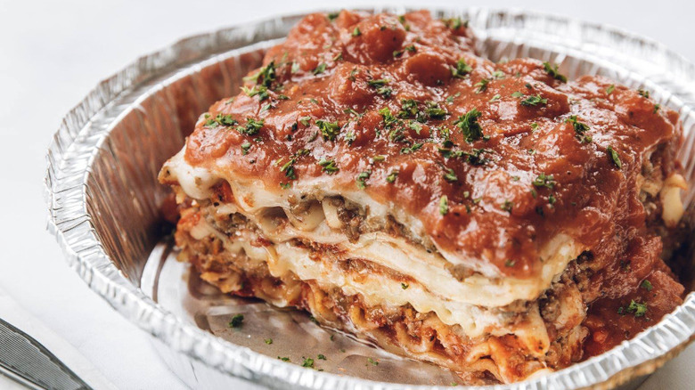 The Old Spaghetti Factory lasagna