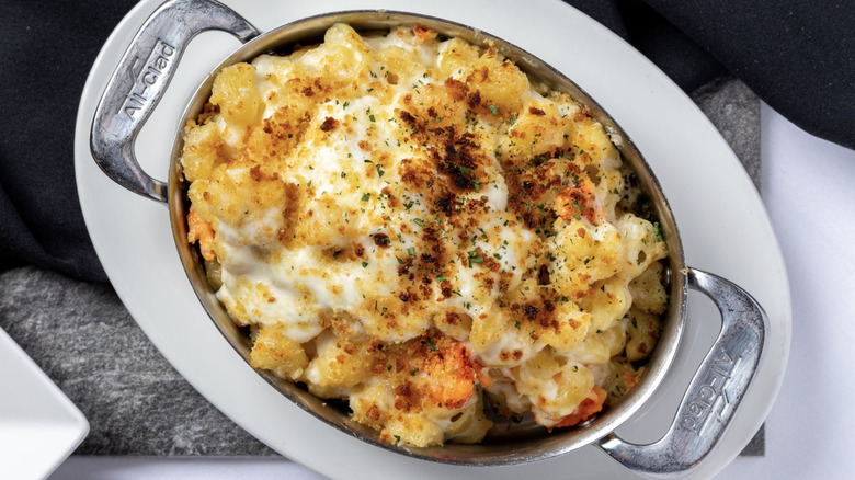 Del Frisco's mac & cheese