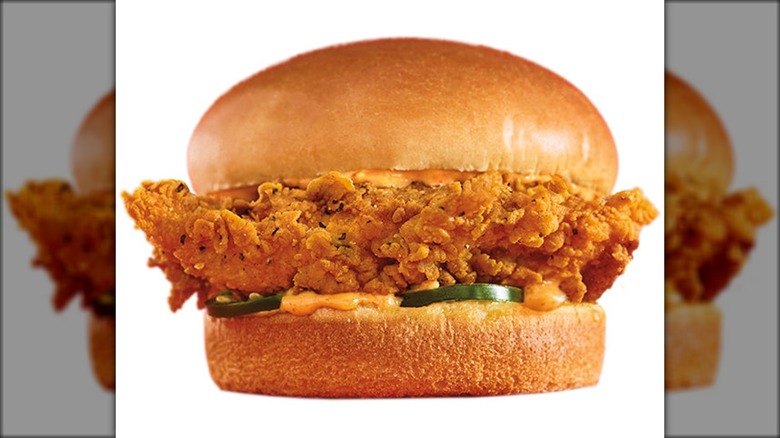 Jollibee spicy chicken sandwich