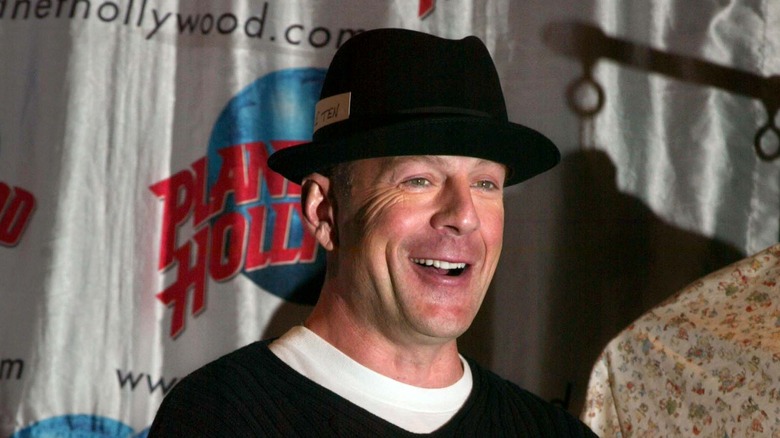 Bruce Willis smiling