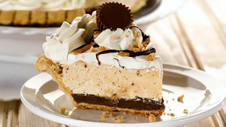 Peanut butter silk pie from Perkins