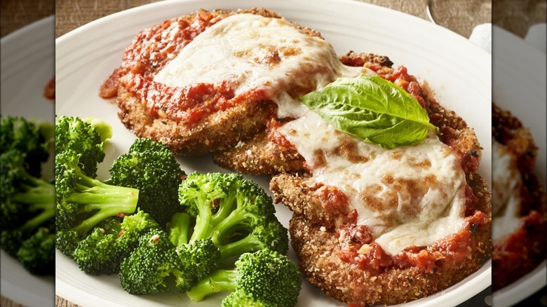 Carrabba's Italian Grill eggplant parmesan