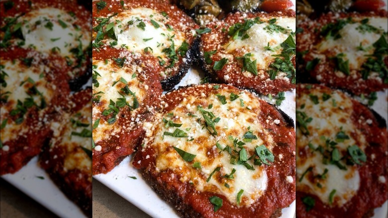 Patrizia's eggplant Parmesan