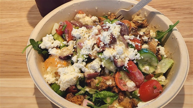 Cava Greek salad bowl