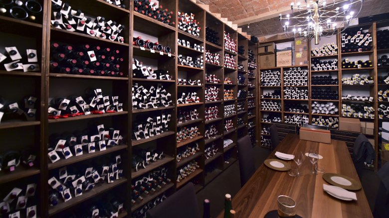 wine cellar