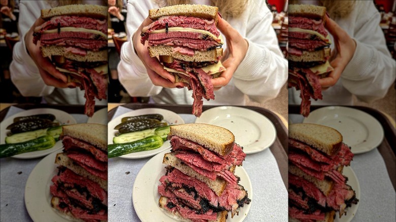 pastrami from Katz's Delicatessen