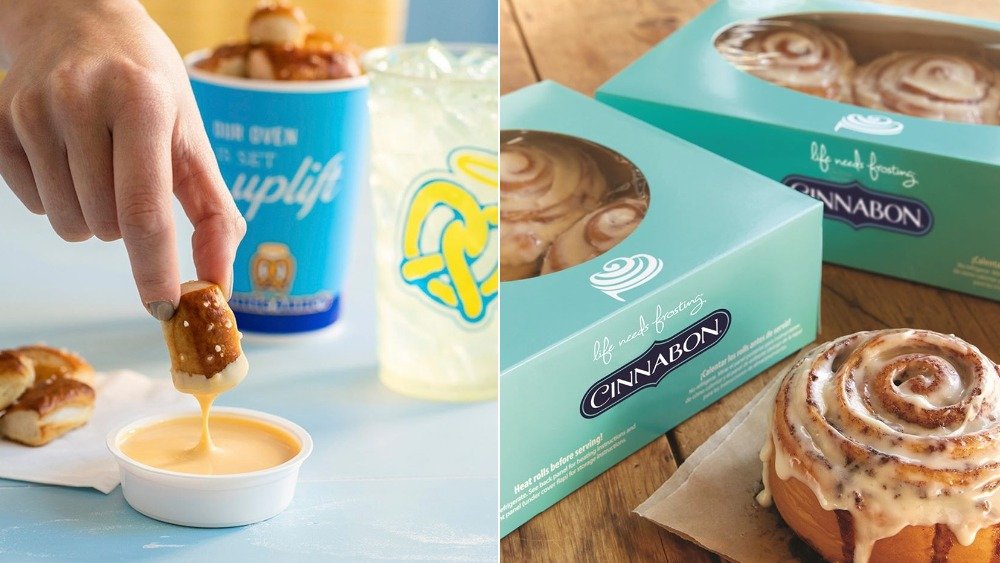 Auntie Anne's and Cinnabon