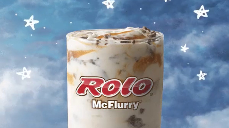 Rolo McFlurry with stars background 