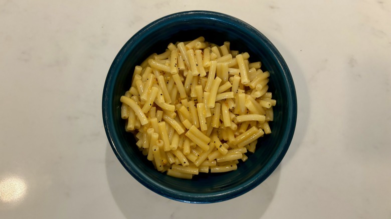 Kraft Everything Bagel Mac and Cheese in a bowl