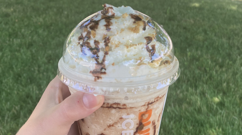 Frozen Bonfire S'mores Coffee