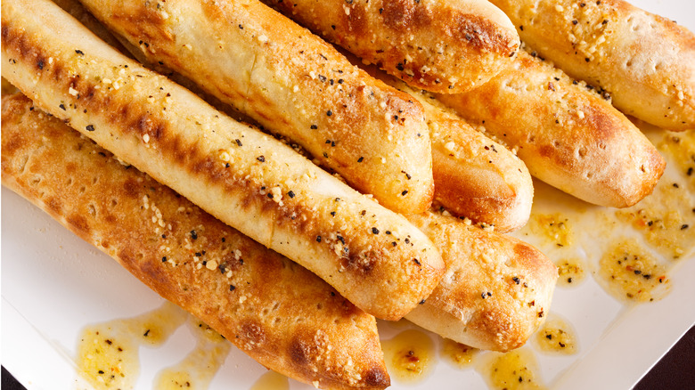 bread sticks with garlic