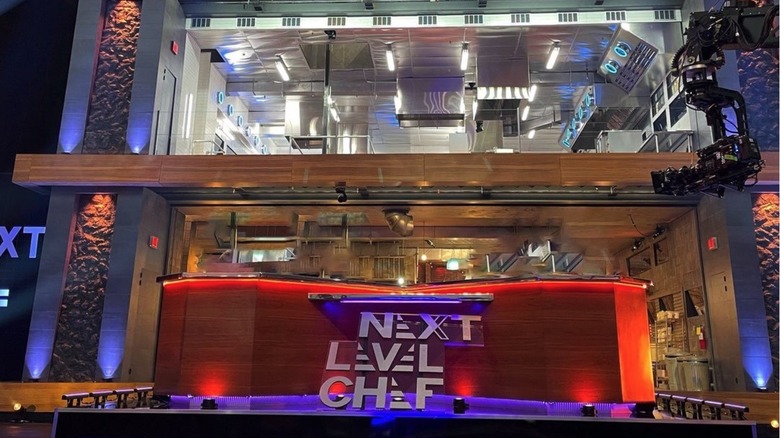 The Next Level Chef set on display