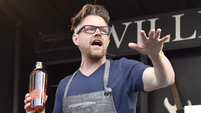 Richard Blais cooking