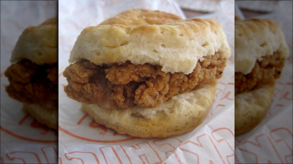 Whataburger Honey Butter Chicken Biscuit