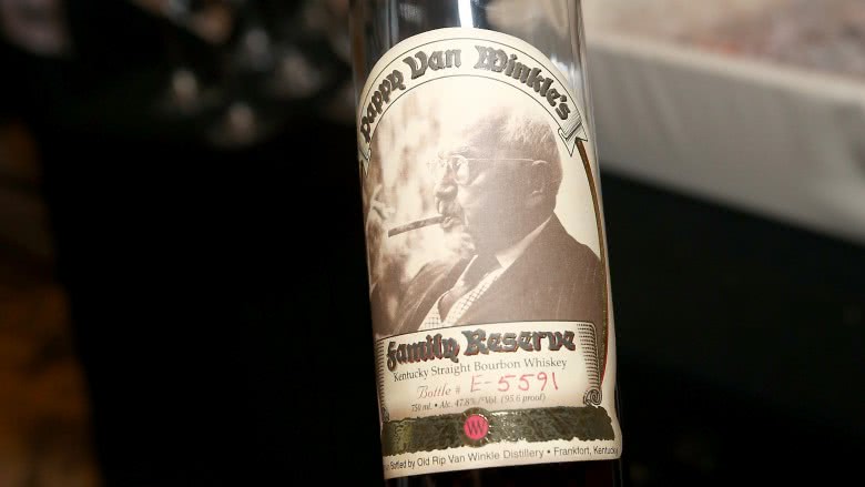 Pappy Van Winkle bourbon