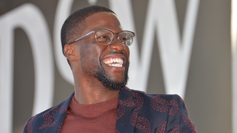 Kevin Hart laughing