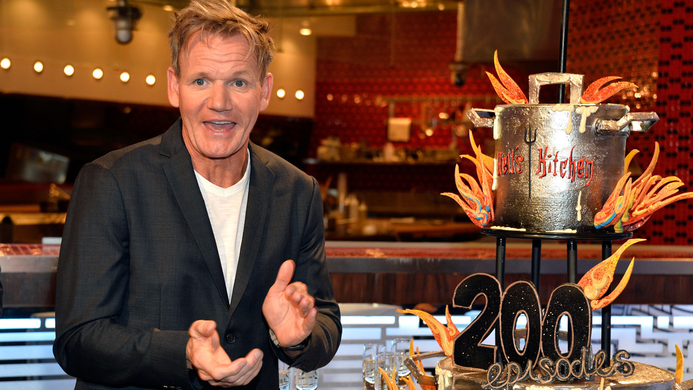 Gordon Ramsay celebrates Hell's Kitchen's 200th episode