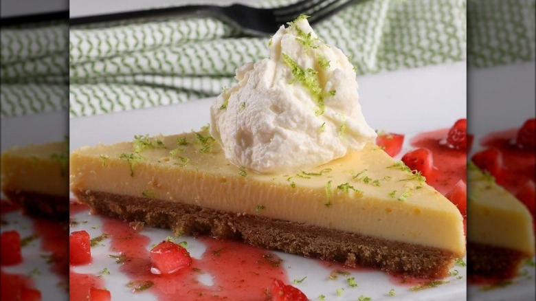 slice of Key Lime Pie