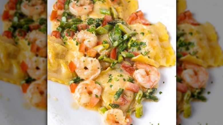 Seafood Ravioli