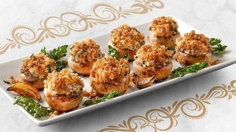 platter of Stuffed Mushrooms