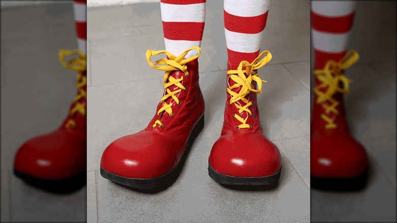 ronald mcdonald's shoes