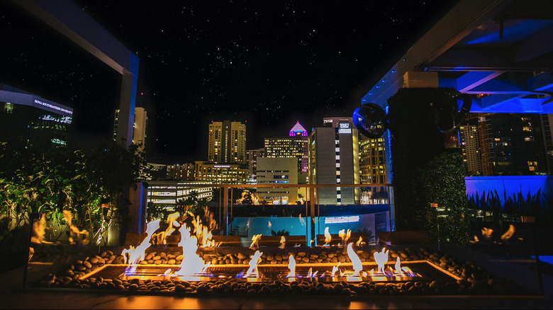 Rooftop restaurant in Fort Lauderdale