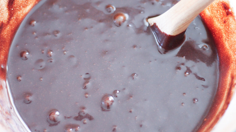 brownie batter