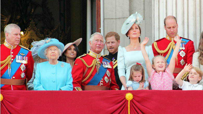 British Royal Family together on balcony