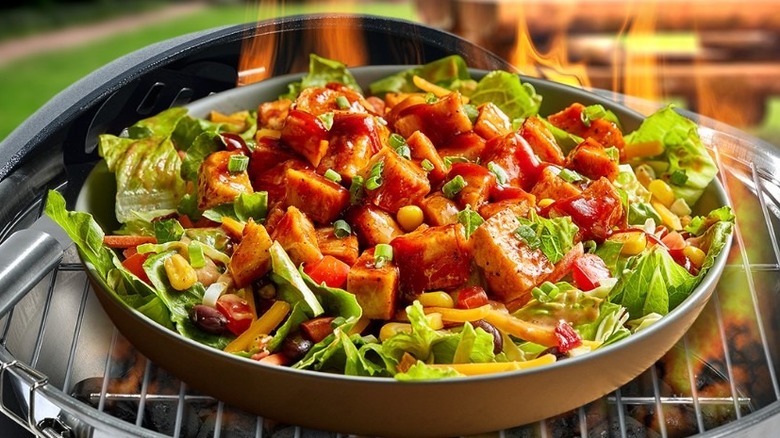 Backyard BBQ Chicken Salad