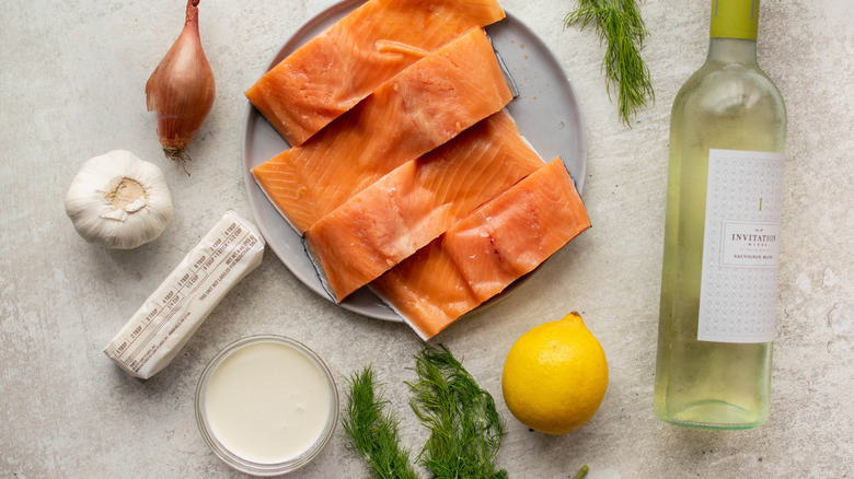 salmon lemon dill sauce ingredients