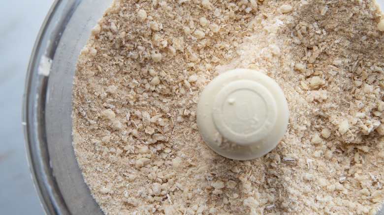 crumb mixture in food processor