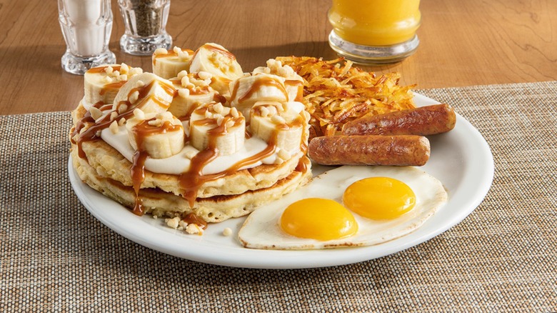 Salted Caramel Pancakes Are Now At Denny's For Its New Influencer Menu