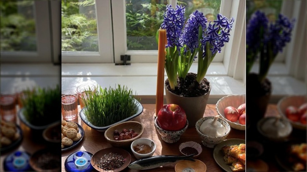 Samin Nosrat's 2021 Persian New Year table