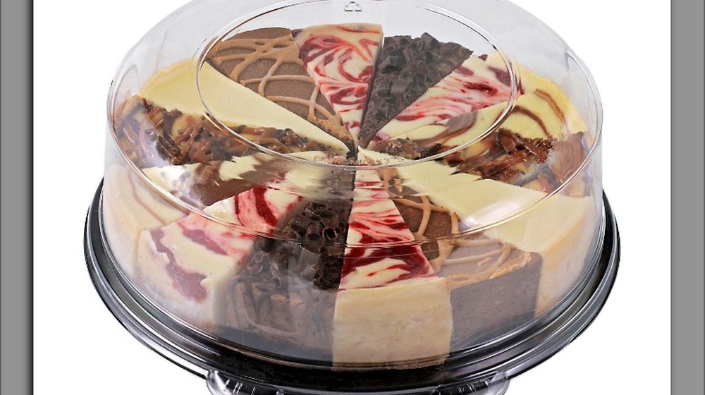 Assorted cheesecake slices