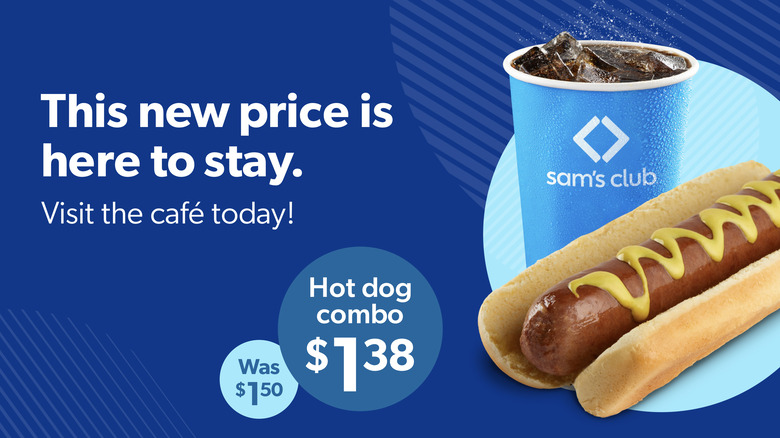 Sam's Club hot dog combo