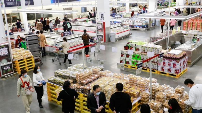 sam's club interior