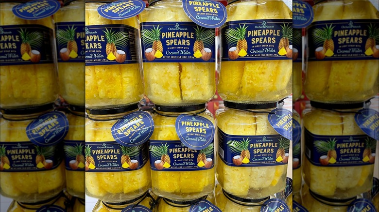 Pineapple Spears from Sam's Club 